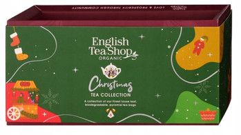 English Tea Shop Christmas Tree Collection Green Wonders 6 smaków- zestaw 6 piramidek