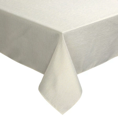 OBRUS DAGA 140 X 220 CM KREMOWY