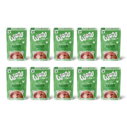 Zestaw 10x WOW CAT Huhn in sauce - filety kurczaka w sosie (85g)