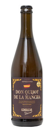 KOMBUCHA BY LAURENT Kombucha o smaku kwiatów pomarańczy (MIQUEL DE CERVANTES) BIO 750 ml
