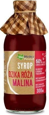 EkaMedica Syrop Dzika Róża Malina 300ml