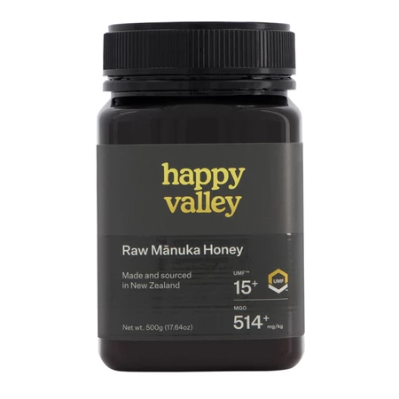 Happy Valley Miód Manuka Umf 15+ Mg 514+ 500 G