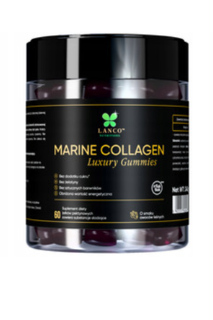 Lanco Nutritions MARINE COLLAGEN Luxury Gummies smak owoce leśne 60 żelek