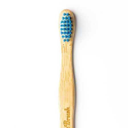 Humble Brush, Bambusowa szczoteczka do zębów dla dzieci, UltraSoft, niebieska