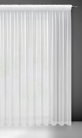 FIRANA GOTOWA PILAR NA TAŚMIE 350 X 270 CM BIAŁY