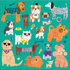 Mudpuppy Puzzle magnetyczne Koty i psy 4+