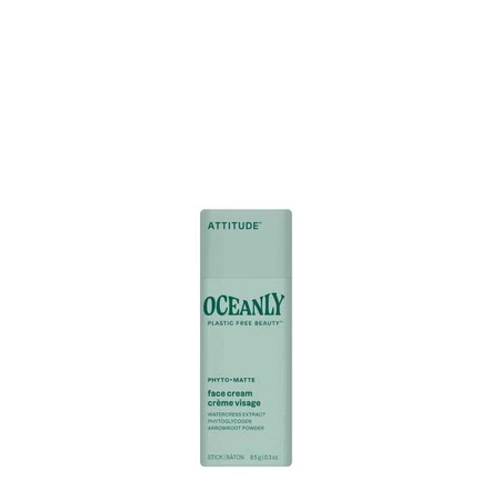 Attitude, Oceanly Phyto-Matte, Krem do twarzy w sztyfcie, MINI, 8,5g