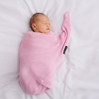 Lullalove, Lekki dzianinowy kocyk - mgiełka róż