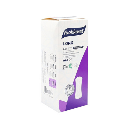 Vuokkoset, LONG, Wkładki higieniczne, 24 szt.