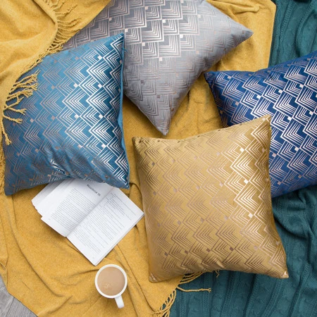 POSZEWKA ELEN 40 X 40 CM NIEBIESKI