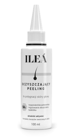 ILEA - Oczyszczający peeling do pielęgnacji skóry głowy, 100ml