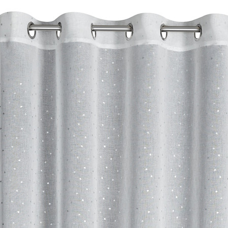 FIRANA GOTOWA GINA 140 X 250 CM BIAŁY
