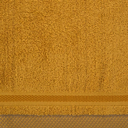 Ręcznik Abbie (08), 100 x 150 cm, Ciemnożółty