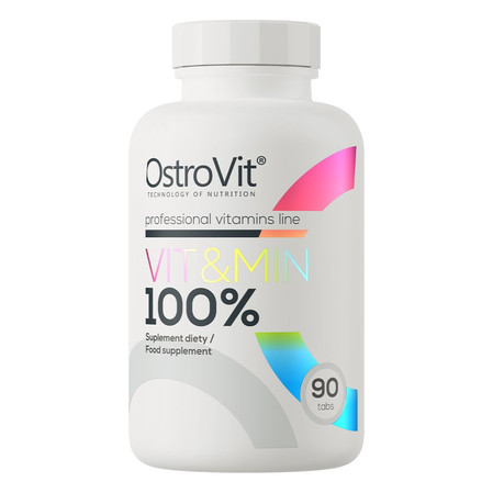OstroVit 100% Vit&Min kompleks witamin i minerałów 90 tabl.