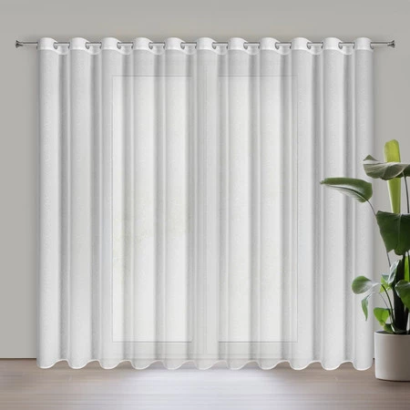 FIRANA GOTOWA TULSA 350 X 250 CM BIAŁY