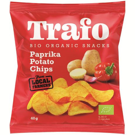 Chipsy Ziemniaczane Paprykowe BIO 40 g