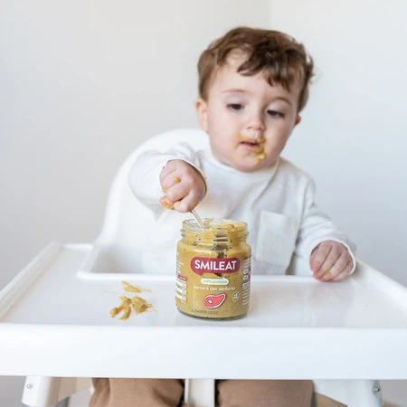 Smileat, BIO Słoiczek z cielęciną i warzywami 6m+, 230 g