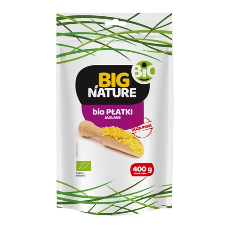 Płatki jaglane bio 400g Duża Paka