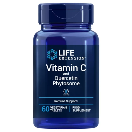 LIFE EXTENSION Vitamin C and Quercetin Phytosome  EU (60 tabl.)