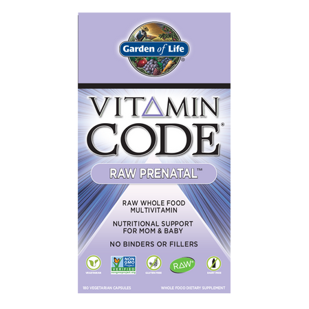Garden of Life Vitamin Code RAW Prenatal 180 kaps.