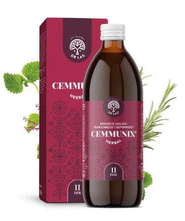 Dr Las Cemmunix Herba 500 ml  z witaminą C