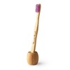 Humble brush, Ekologiczna bambusowa podstawka na szczoteczkę manualną z drzewa bambusowego