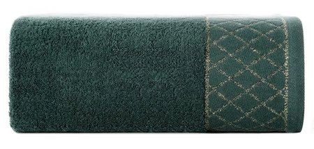 Ręcznik Layla (07), 30 x 50 cm, Ciemnozielony