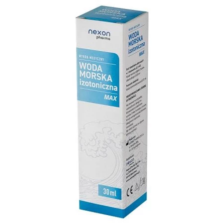 Nexon Woda Morska Izotoniczna Max Spray Do Nosa 30ml
