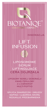 Biotaniqe -  Lift Infusion, Liposomowe Serum Liftingujące Cera Dojrzała 20 ml