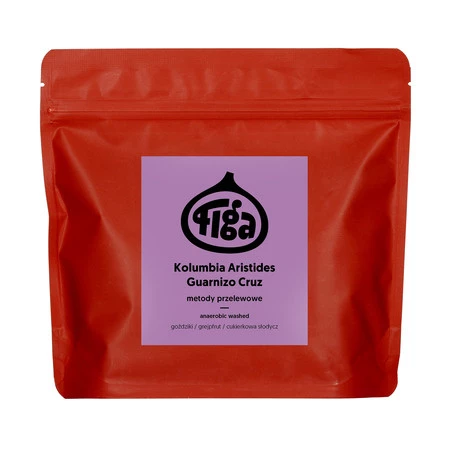 Figa Coffee - kawa ziarnista Kolumbia Aristides Guarnizo Cruz Anaerobic Washed Filter 250 g