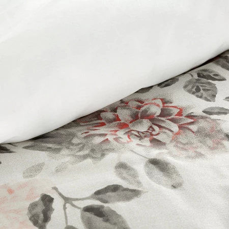 Komplet pościeli satynowej Nika 43, 140 x 200 cm, Jasnoszary