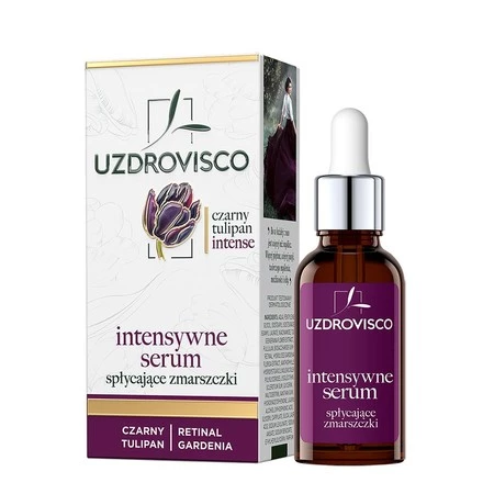 Uzdrovisco - Czarny Tulipan Serum do twarzy spłycające zmarszczki 30ml