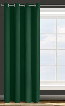 ZASŁONA GOTOWA D91 PARISA 135 X 250 CM ZIELONY