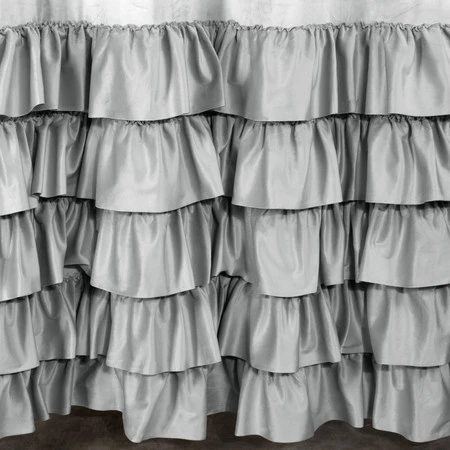 ZASŁONA GOTOWA DANI NA TAŚMIE 140 X 270 CM SREBRNY