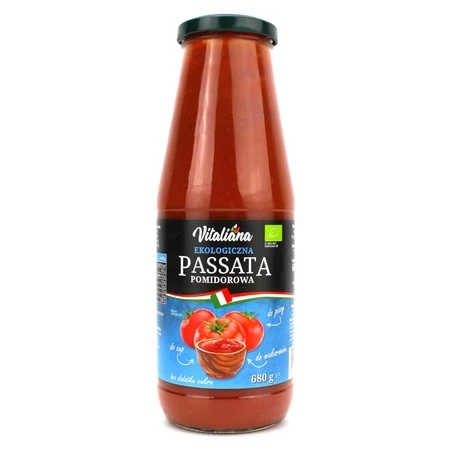 VITALIANA SOS POMIDOROWY PASSATA BIO 680 g