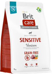 BRIT Care Dog Grain Free SENSITIVE Venison 3kg