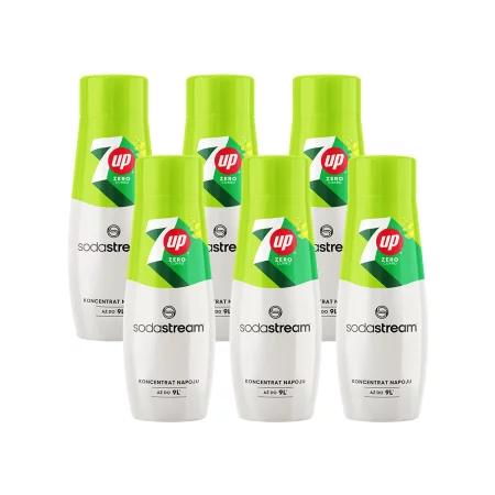 Zestaw: 6x SodaStream Syrop koncentrat 7UP Free 440 ml