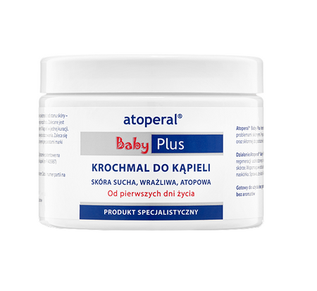 Atoperal − Baby Plus, krochmal do kąpieli − 125 g