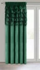 ZASŁONA GOTOWA AURA NA TAŚMIE 140 X 270 CM CIEMNOZIELONY