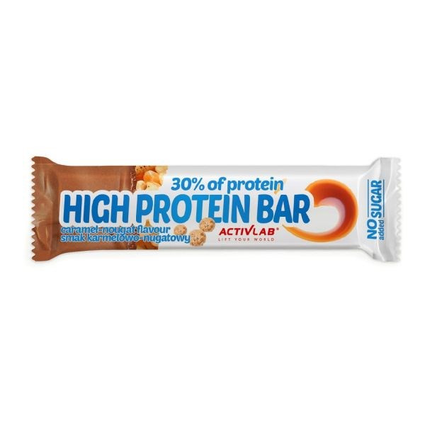 ActivLab High Protein Bar o smaku karmelowo-nugatowym 49 g - Nabea.pl
