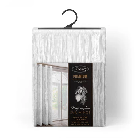 ZASŁONA GOTOWA AURORA 140 X 250 CM BIAŁY