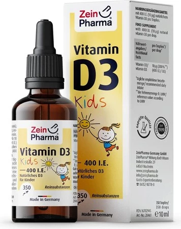 ZEIN PHARMA Vitamin D3 Kids 10 ml w kroplach