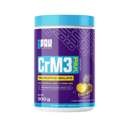 6PAK CrM3 PAK 500g JAR PINEAPPLE