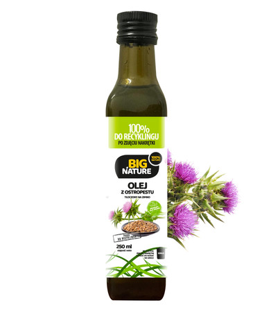 Big Nature Olej z ostropestu 250 ml 100%
