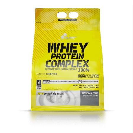 Olimp Whey Protein Complex 100% odżywka białkowa izolat  i koncentrat 2,27 kg smak wanilia