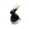 Ozdoba Wielkanocna, Figurka ceramiczna, kolor czarny, rozmiar 10 x 17 x 7 cm