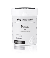Mito-pharma Dr. Enzmann Potas MSE 300 mg cytrynian potasu 60 kaps.