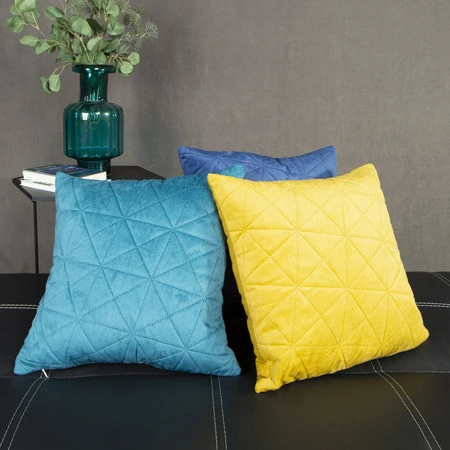 Poszewka 40 x 40 cm srebrny