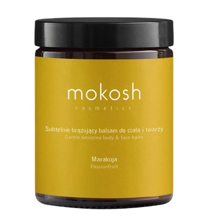 Mokosh - Subtelnie brązujący balsam do ciała i twarzy Marakuja 180 ml