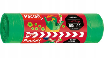 Paclan Worki Multitop zapachowe 60L 14 sztuk